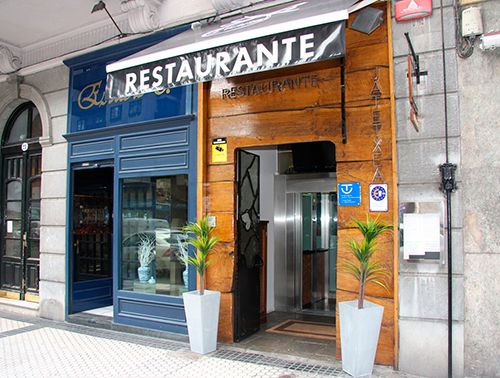 Entrada del Restaurante Ikaitz